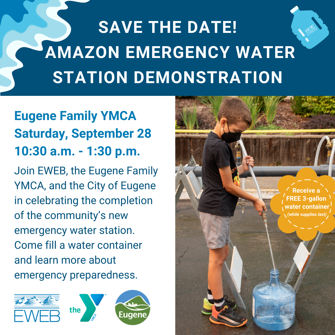 Amazon Emergency Water Station Demonstration - Save the Date!