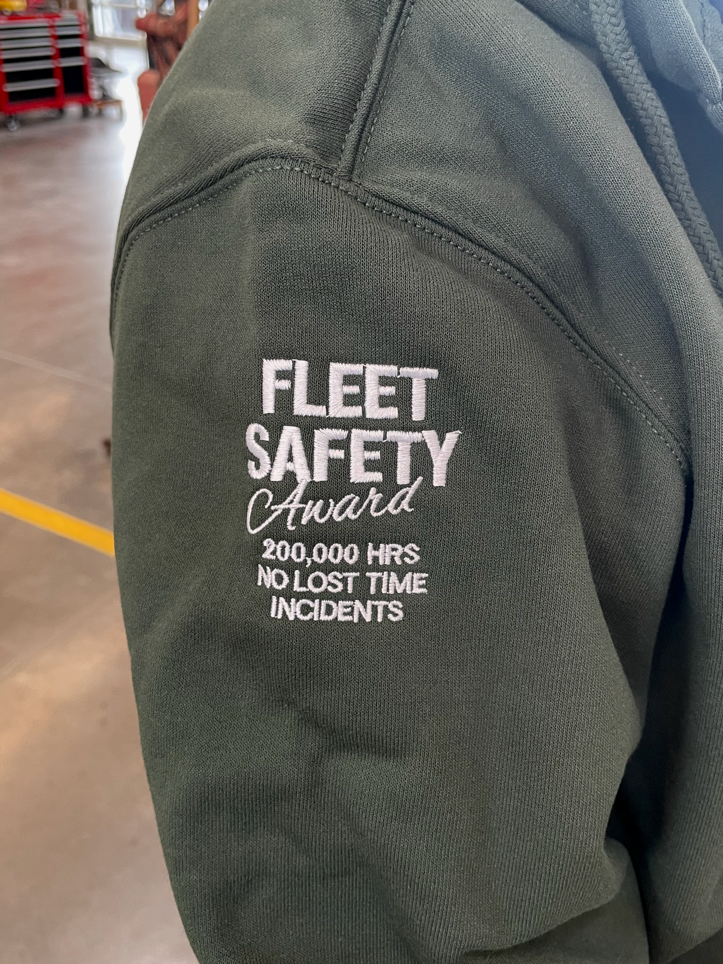 EWEB's Fleet Services commemorative patch