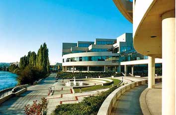 EWEB downtown riverfront headquarters buildings