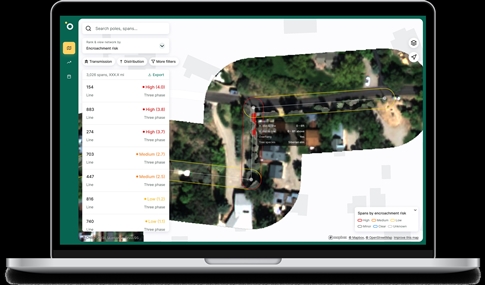 map of 3d of overstory map