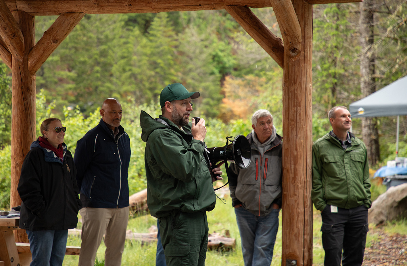McKenzie River District Ranger Darren Cross
